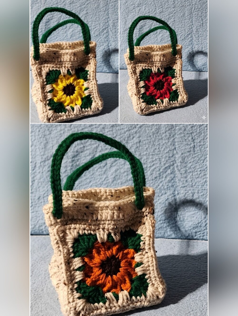 Handcrafted Crochet TBag - Picture 5 of 6